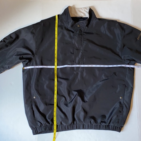 FootJoy DryJoys Black Golf 1/2 Zip jacket - Large - Picture 14 of 16